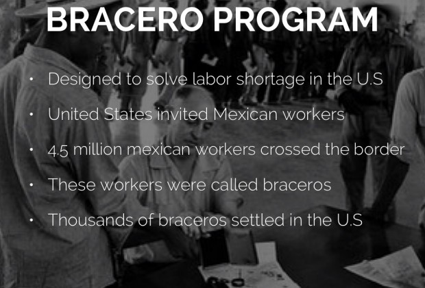 How did the US benefit from the Bracero Program?