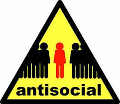 Prosocial behavior vs. antisocial behavior.